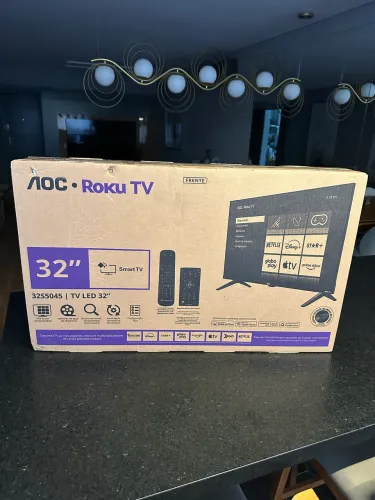 Smart TV AOC Roku TV 32? - Fechada na Caixa
