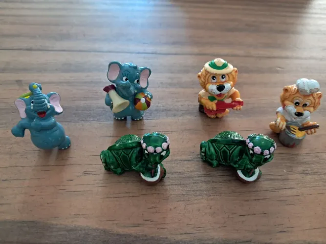 Brinquedos Kinder Ovo anos 90