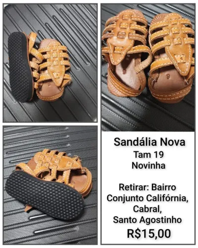 Sandália infantil