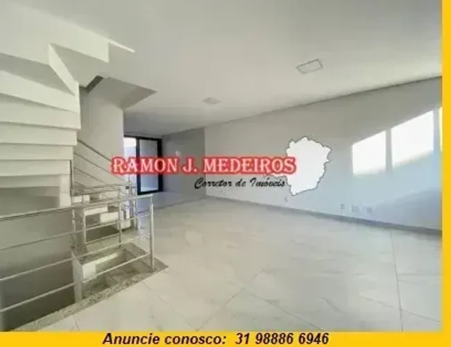 Vendo no ITAPOÃ, maravilhosa casa acabamento LUXO 145m² 3qts 1 suite 4 vagas em BELO HORIZ