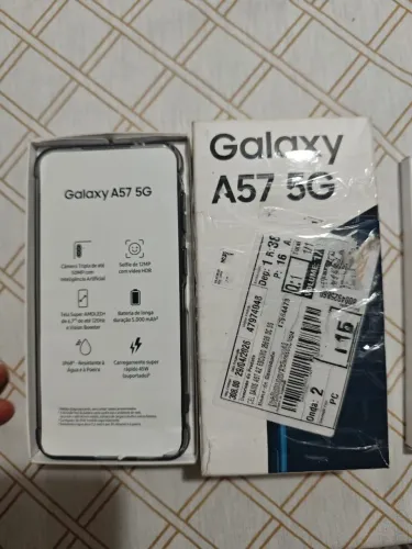 Samsung a57 - 8/256 - 5G NFC - Novo