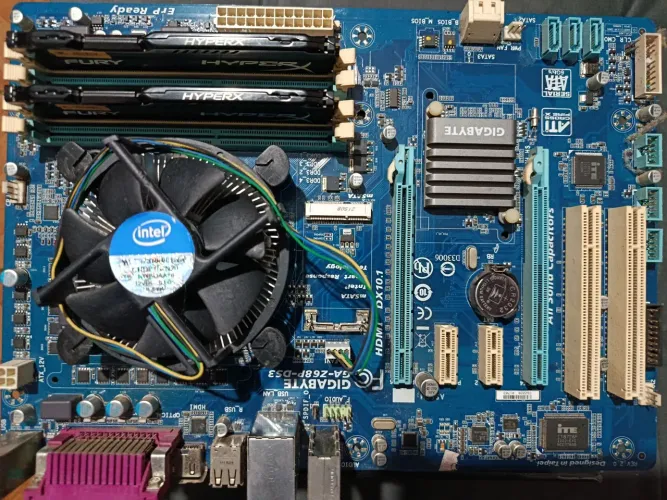 Kit Intel i7 2600 16gb ram 2x8 ddr3 1866 mghz!