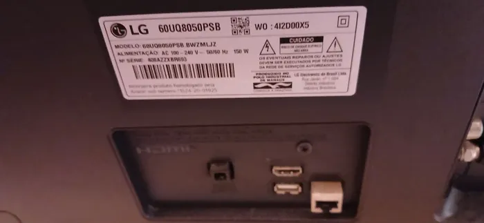 Vendo uma TV LG de 60