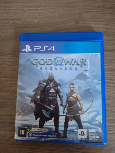 Jogo - God of War Ragnarök - Mídia física - Santa Monica studios