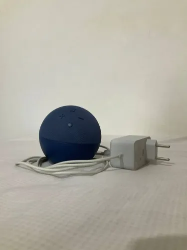 Echo Dot 5 geração Alexa Excelente Estado Azul Escuro
