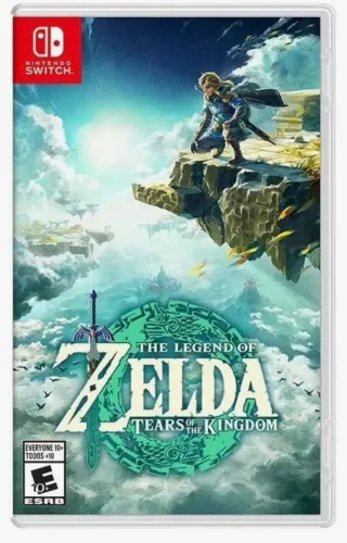 Zelda tears of the kingdom midia fisica novo lacrado nintendo switch