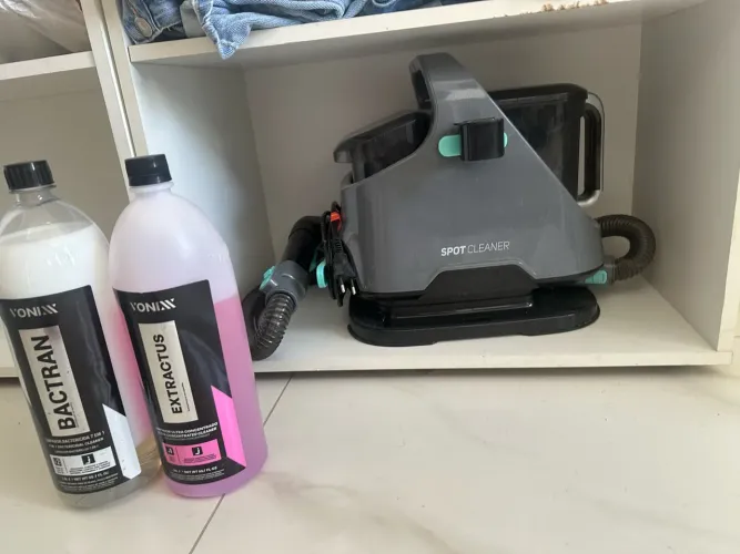Extratora WAP Spot Cleaner + Produtos Vonixx - usada apenas 2x