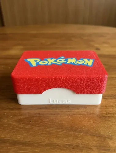 Caixa Porta Cartas Pokémon Personalizada - PoketCard