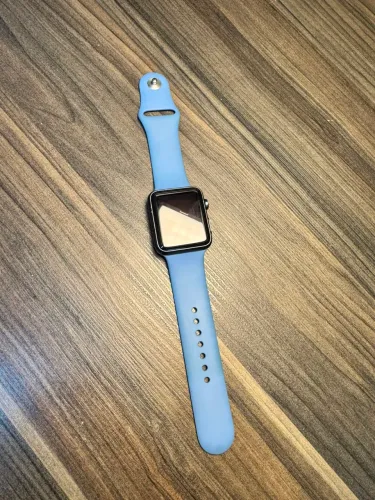 Apple Watch (1ª geração / Series 0) 42 mm pulseira Sport band azul  + Sport band