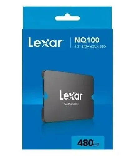 SSD Lexar 480Gb (NOVO)