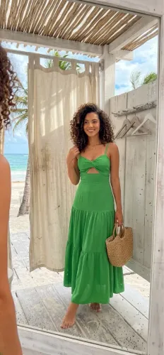 ? Vestido Longo Verde ?