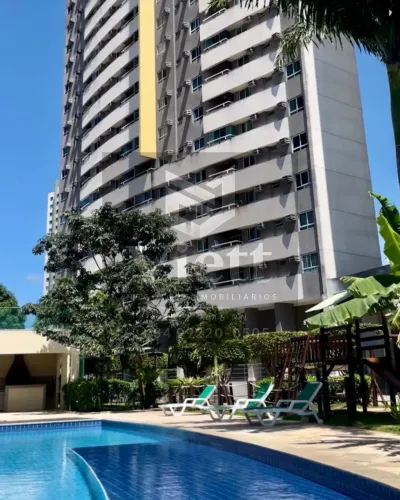 Apartamento à venda em Ponta Negra, Natal-RN: 2 quartos, 1 suíte, 2 banheiros, 56m² de áre