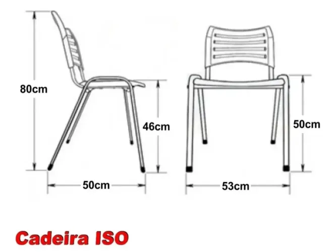 Kit 2 cadeiras