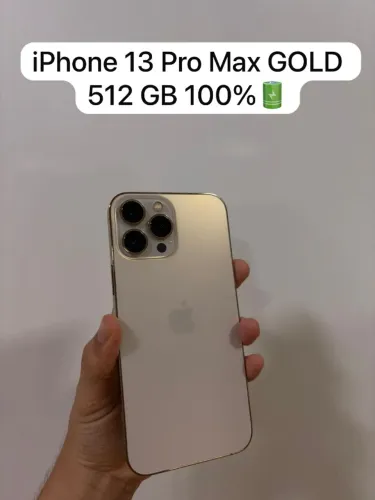 iPhone 13 Pro Max 128Gb Gold - Impecavel