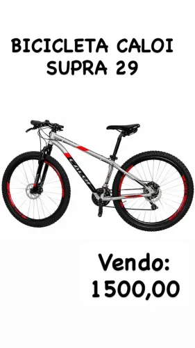 Bicicleta aro 29 supra caloi