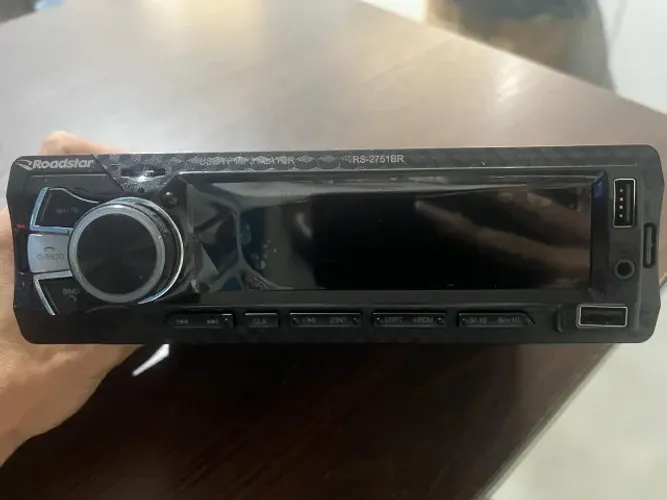 Som Rádio Automotivo Roadstar Rs-2751br Plus Bluetooth USB FM Cartao SD 