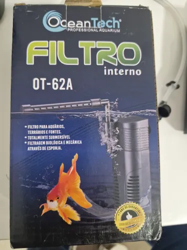 Filtro para Aquario Novo. Foi ligado so para testar. voltagem 110.