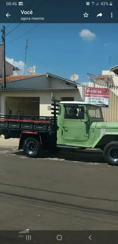 Toyota Band. Jipe 4X4 Sport 3.7 Diesel 1975