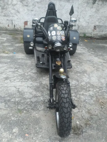 Super confortável, para quem gosta de triciclo. 