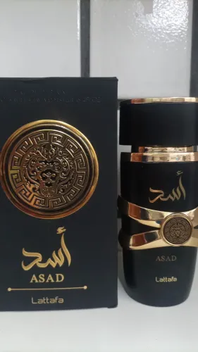 PERFUME IMPORTADO ÁRABE LATTAFA ASAD BLACK 100 ML, EXCELENTE FRAGRÂNCIA 