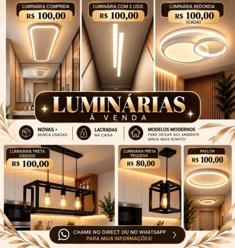Luminárias