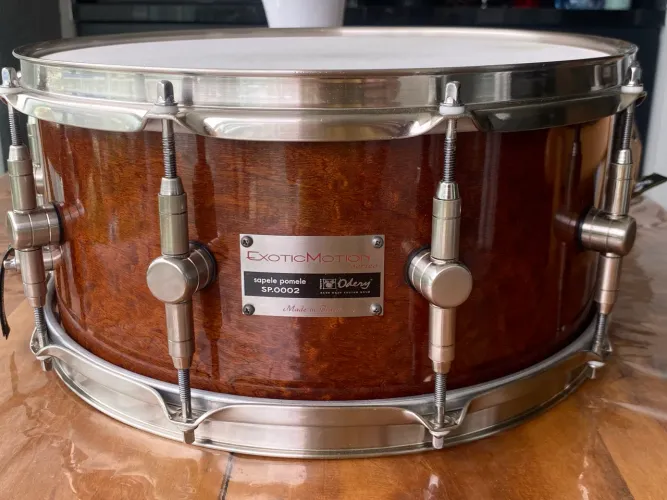 Caixa Odery custom 14x6,5 - Exotic Motion 