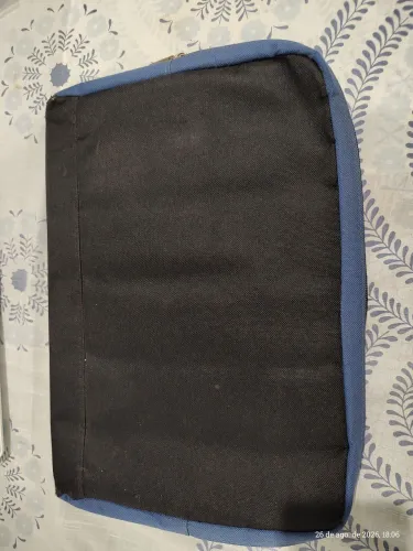 Pasta para documentos em tecido