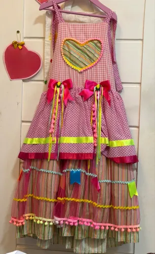Vestido festa junina / São João - da grife Moça Prendada