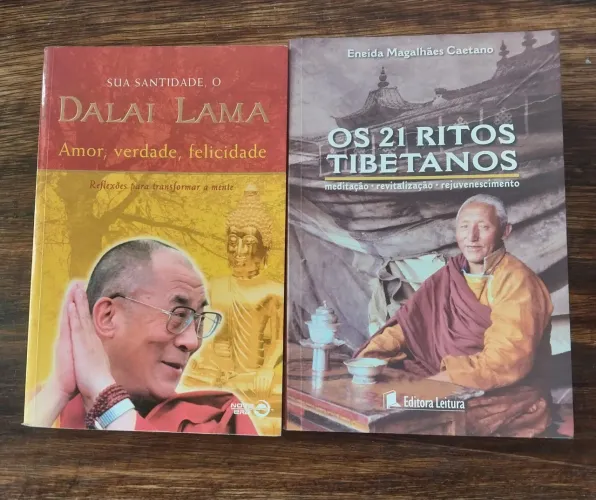 Kit 2 Livros Espiritualidade e Bem-Estar: Dalai Lama + 21 Ritos Tibetanos