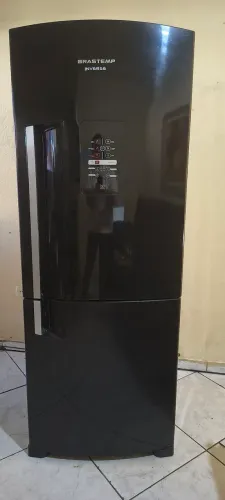 Geladeira inverse Brastemp  troco por celular 
