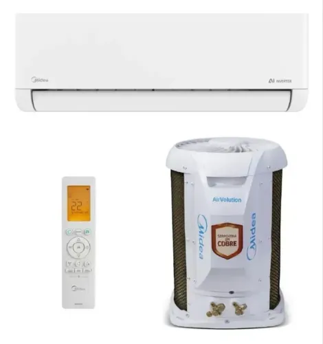 Ar Condicionado Split Hi Wall Midea Airvolution Inverter 12.000