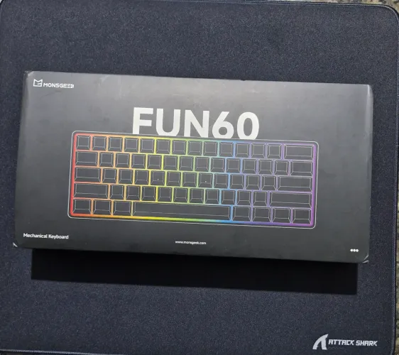 TECLADO MAGNÉTICO 60% FUN 60 | NOVO SO RETIRADO FOTO E TESTE