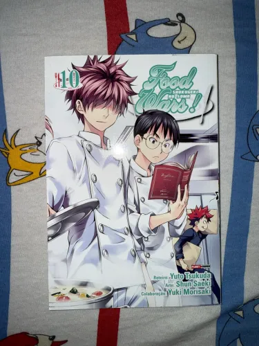 desapego de mangas: food wars volume 10