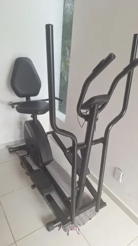Ergométrica e bicicleta 