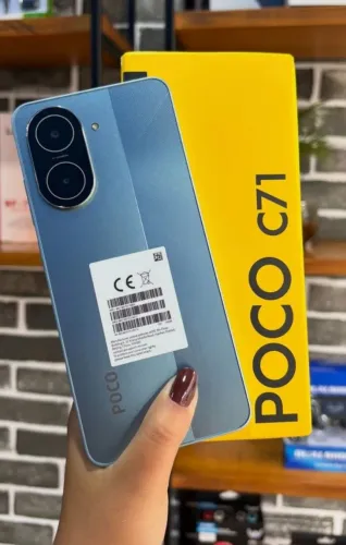Xiaomi POCO C71 64GB 3GB Azul -- Lacrado com Garantia 