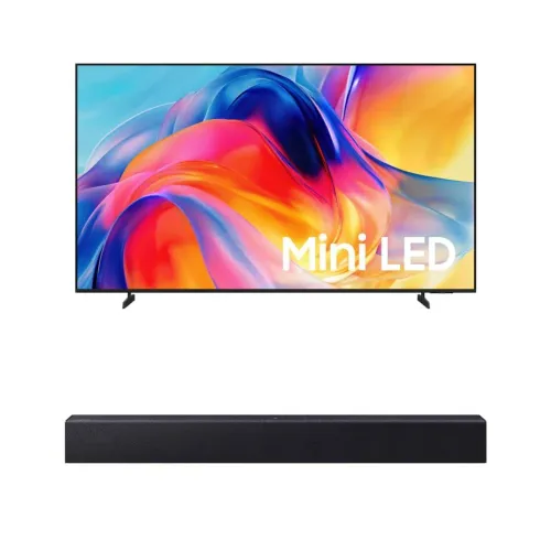 Samsung Smart Tv 55 Miniled 4k M75h + Soundbar Samsung Hw-b400f
