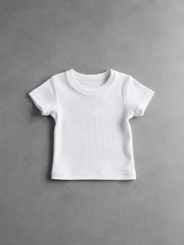 URGENTE Camisa canelada infantil AMERICANA