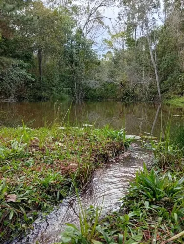 Linda Chácara aceita Permuta litoral ou Curitibae região.