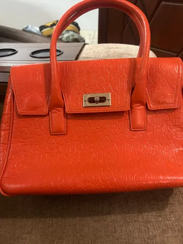 Bolsa Victor Hugo couro legítimo original 