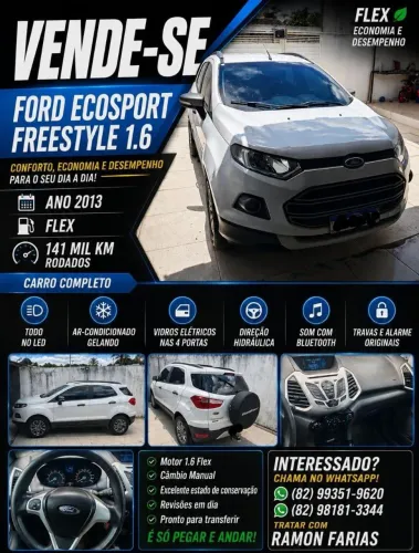 Ford Ecosport Freestyle 1.6 16V Flex 5P 2013