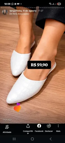 Mule off white