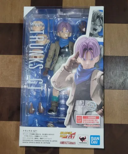 Trunks Dragon Ball GT SH Figuarts Bandai action figure boneco DBGT