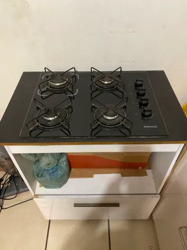 Fogão cooktop 4 bocas