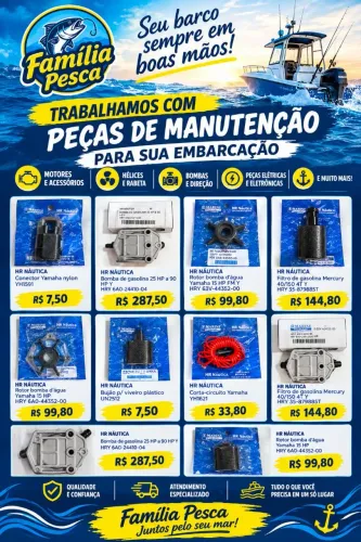 Peças para manutenção de sua embarcação 