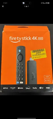 Amazon Fire TV Stick 4K Max 16GB 2025