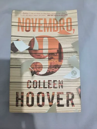 Livro: Novembro 9 - Collen Hoover