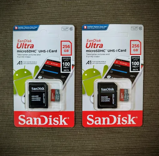 Cartão de memória 256GB