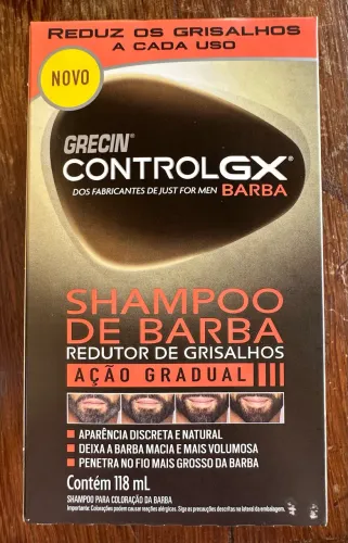 Shampoo de Barba - Redutor de grisalhos