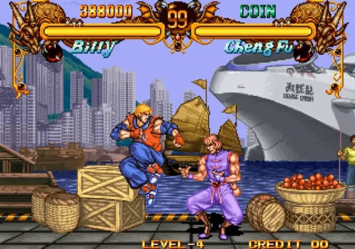 double dragon neo geo mvs