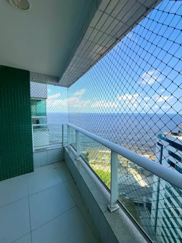 Alugo 3 Qts, beira mar e com móveis planejados no EDF. Costa dos Diamantes - Boa viagem, R